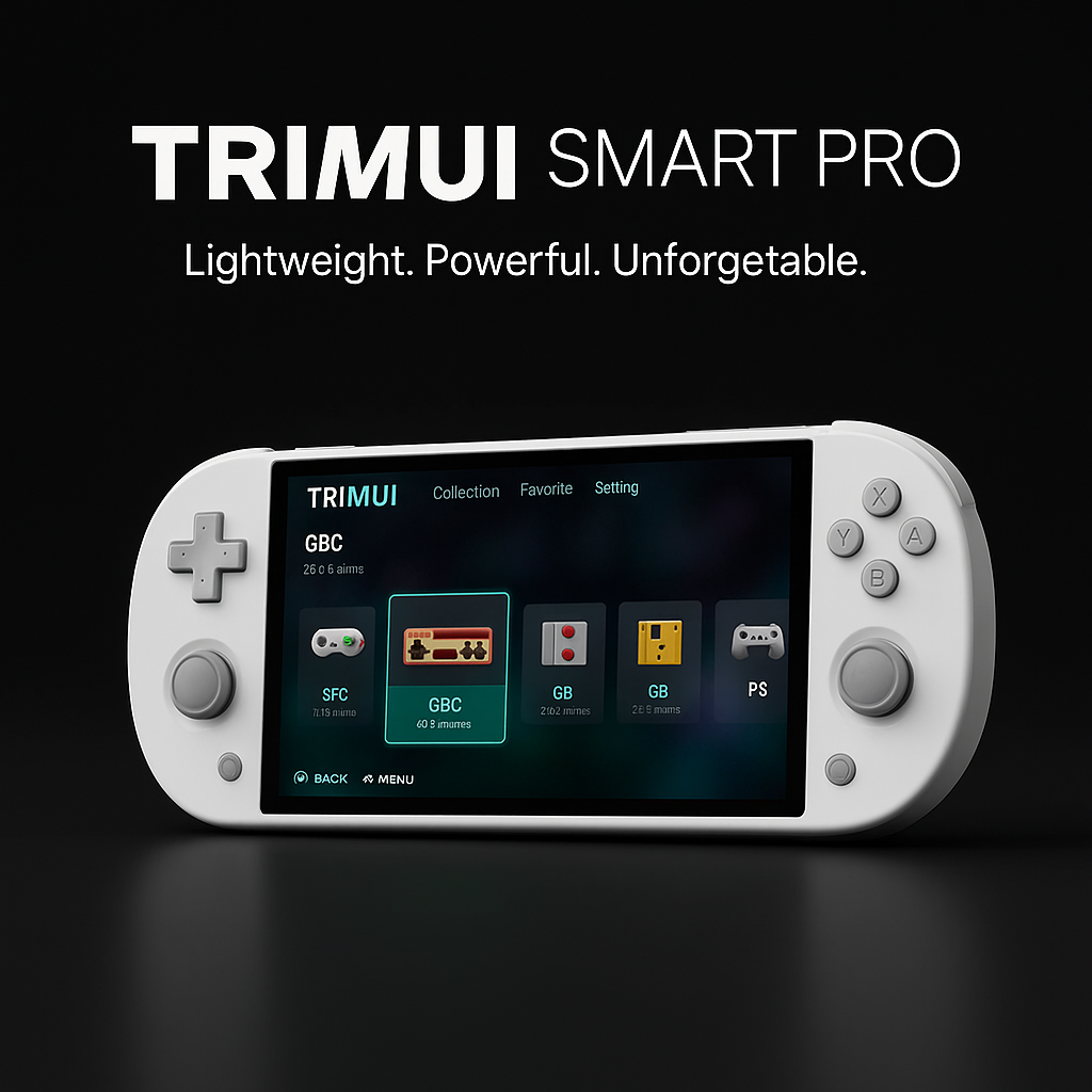 Trimui Smart Pro consola de juegos portátil , sistema operativo Linux, consola retro, 128GB – 11,000 juegos retro