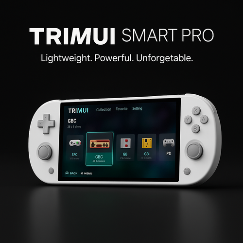 Trimui Smart Pro consola de juegos portátil , sistema operativo Linux, consola retro, 128GB – 11,000 juegos retro